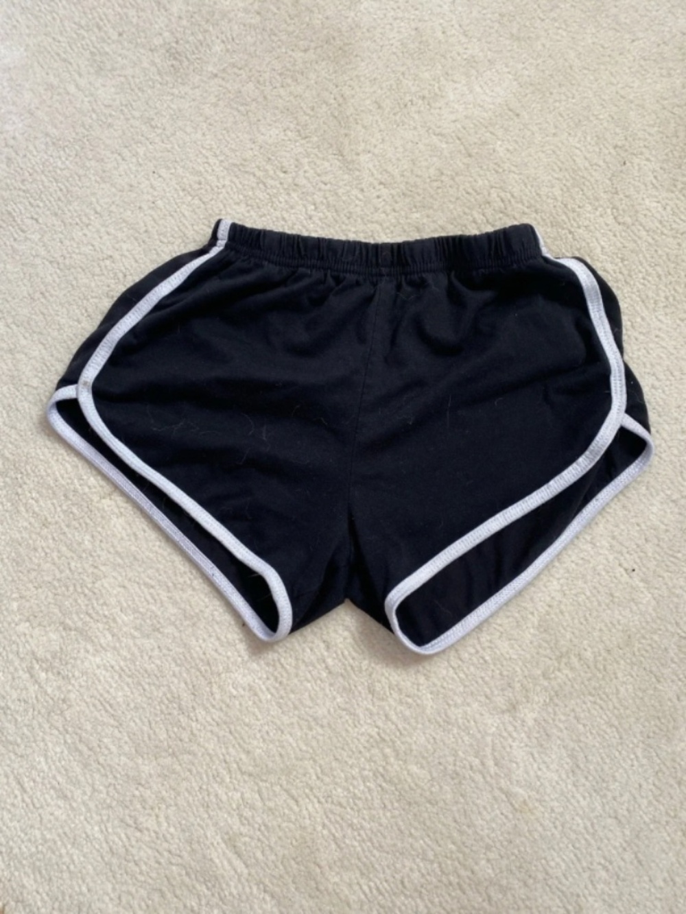 Black Athletic Dolphin Shorts